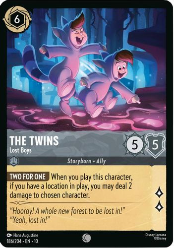 [LOR10-186/204](C) The Twins - Lost Boys (Foil)