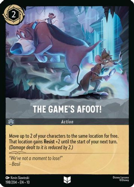 [LOR10-198/204](U) The Game's Afoot! (Foil)