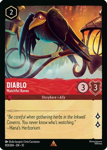 [LOR10-103/204](R) Diablo - Watchful Raven