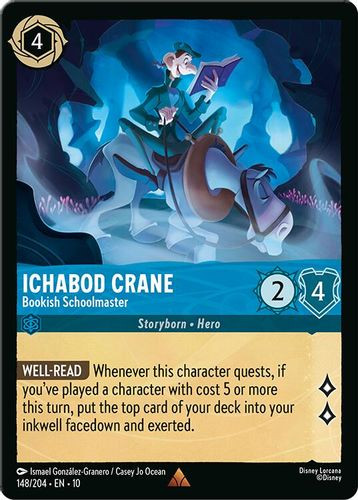 [LOR10-148/204](R) Ichabod Crane - Bookish Schoolmaster
