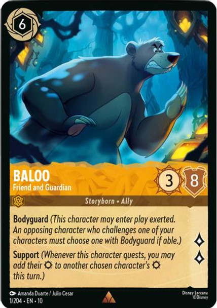 [LOR10-001/204](R) Baloo - Friend and Guardian (Foil)