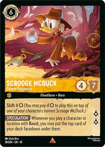 [LOR10-018/204](R) Scrooge McDuck - Cavern Prospector (Foil)