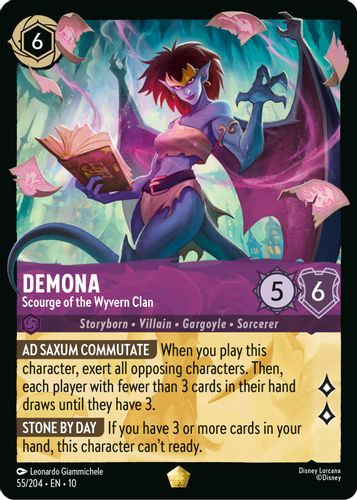 [LOR10-055/204](L) Demona - Scourge of the Wyvern Clan (Foil)
