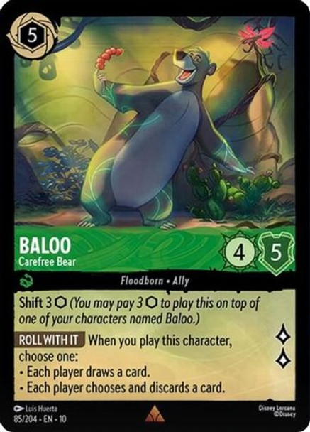 [LOR10-085/204](R) Baloo - Carefree Bear (Foil)