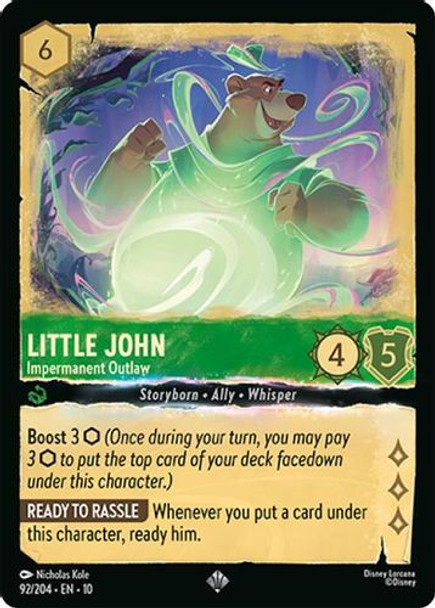 [LOR10-092/204](SR) Little John - Impermanent Outlaw (Foil)