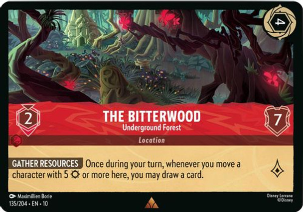 [LOR10-135/204](R) The Bitterwood - Underground Forest (Foil)