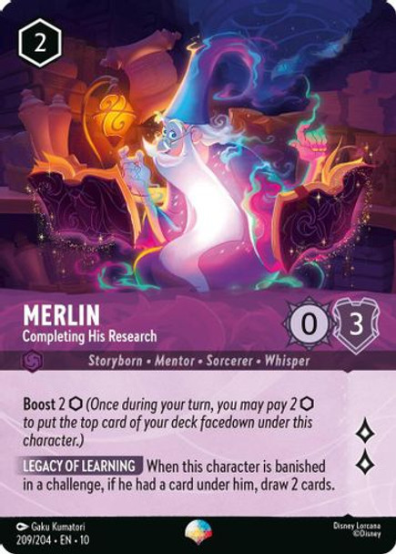 [LOR10-209/204](EP) Merlin - Completing His Research (Foil)