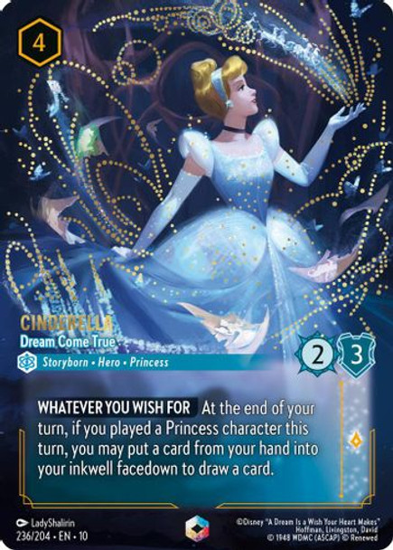 [LOR10-236/204](E) Cinderella - Dream Come True (Foil)