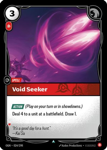 |RB01|[OGN-024/298](U) Void Seeker {Foil}