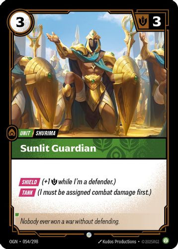 |RB01|[OGN-054/298](C) Sunlit Guardian