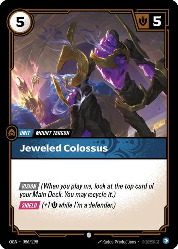 |RB01|[OGN-086/298](C) Jeweled Colossus {Foil}
