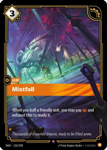 |RB01|[OGN-152/298](R) Mistfall {Foil}
