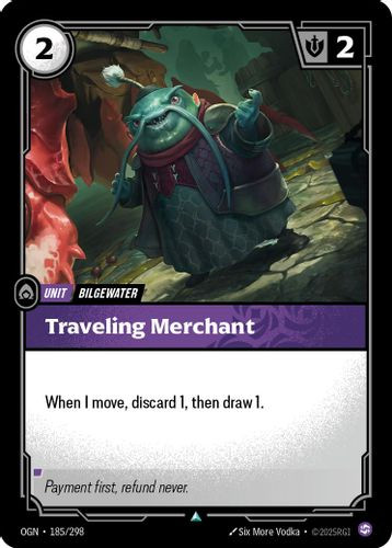 |RB01|[OGN-185/298](U) Traveling Merchant {Foil}