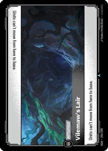 |RB01|[OGN-295/298](U) Vilemaw's Lair {Foil}