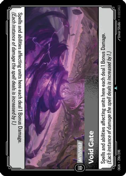 |RB01|[OGN-296/298](U) Void Gate {Foil}