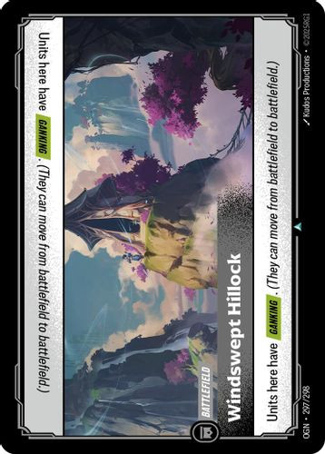 |RB01|[OGN-297/298](U) Windswept Hillock {Foil}