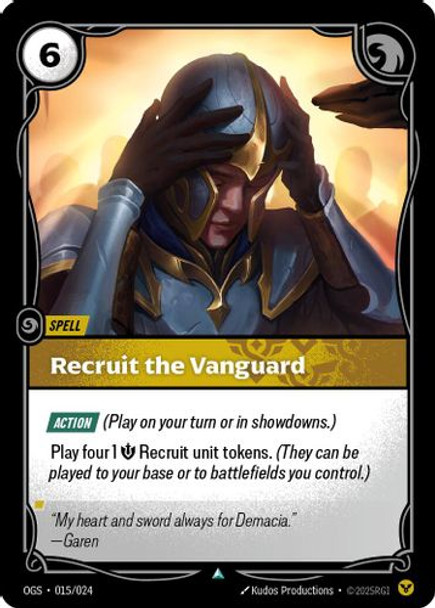 |PG01|[OGS-015/024](U) Recruit the Vanguard