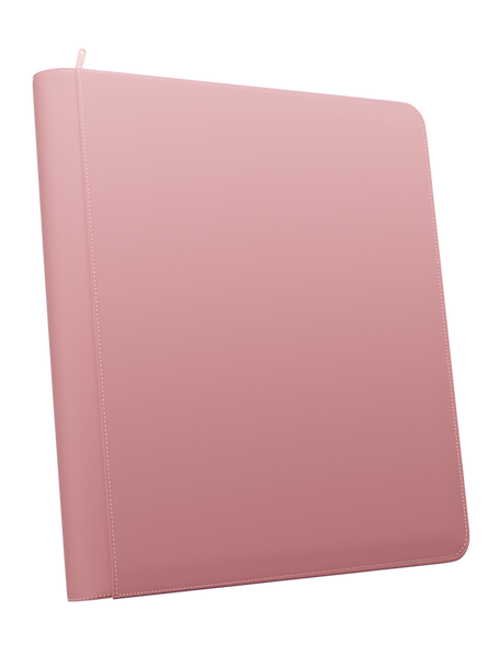 Palms Off Gaming - 12 Pocket Zip Trading Card Stealth Binder (Pink)