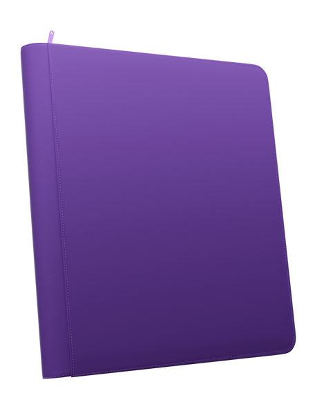 Palms Off Gaming - 12 Pocket Zip Trading Card Stealth Binder (Purple)