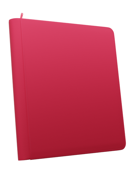 Palms Off Gaming - 12 Pocket Zip Trading Card Stealth Binder (Red)