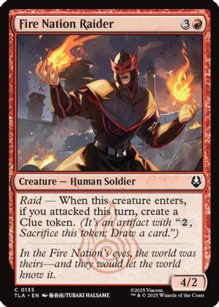 [TLA-0135](C) Fire Nation Raider