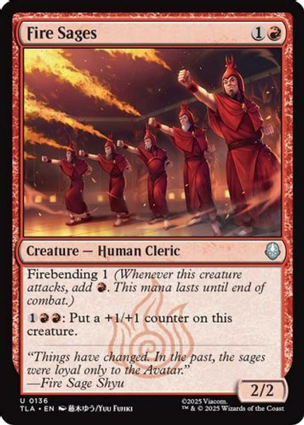 [TLA-0136](U) Fire Sages (Foil)