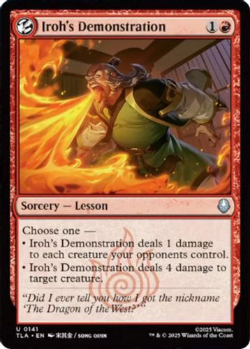 [TLA-0141](U) Iroh's Demonstration (Foil)