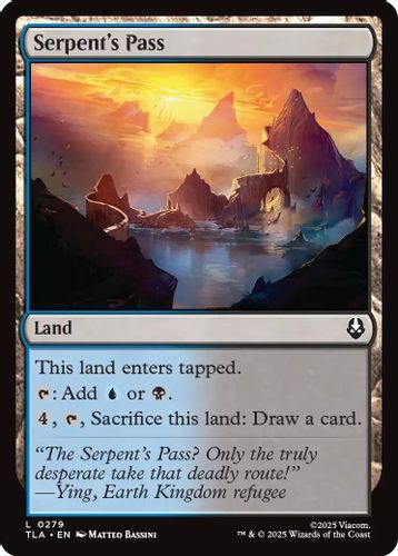 [TLA-0279](C) Serpent's Pass (Foil)