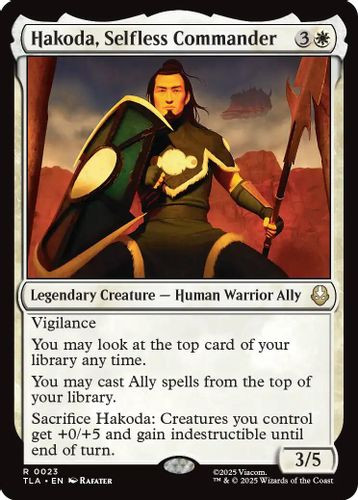 [TLA-0023](R) Hakoda, Selfless Commander (Foil)