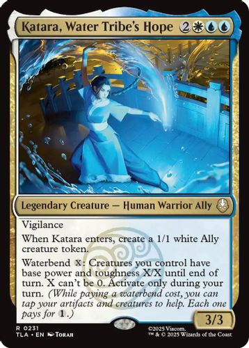 [TLA-0231](R) Katara, Water Tribe's Hope (Foil)