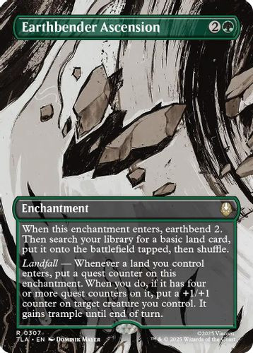 [TLA-0307](R) Earthbender Ascension (Borderless) (Foil)