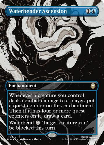 [TLA-0310](R) Waterbender Ascension (Borderless) (Foil)