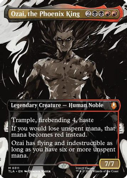 [TLA-0311](M) Ozai, the Phoenix King (Borderless) (Foil)