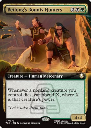 [TLA-0379](R) Beifong's Bounty Hunters (Extended Art) (Foil)