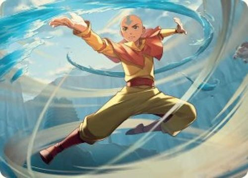 [TLAART-0020](S) Aang, Swift Savior Art Card
