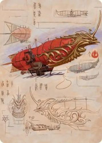 [TLAART-0035](S) Phoenix Fleet Airship Art Card
