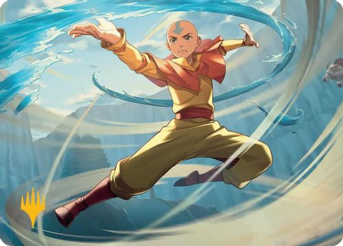 [TLAART-0020](S) Aang, Swift Savior Art Card (Signature Art Card)