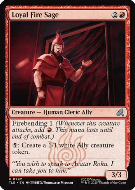 [TLE-0242](U) Loyal Fire Sage