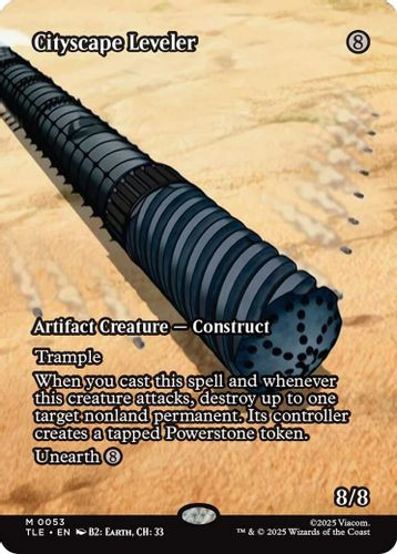 [TLE-0053](M) Cityscape Leveler (Borderless) (Foil)