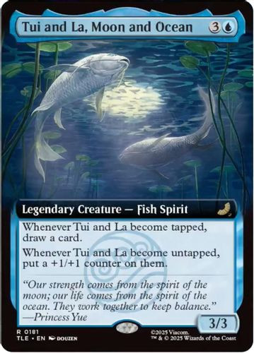 [TLE-0181](R) Tui and La, Moon and Ocean (Extended Art) (Foil)
