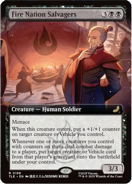 [TLE-0188](R) Fire Nation Salvagers (Extended Art) (Foil)