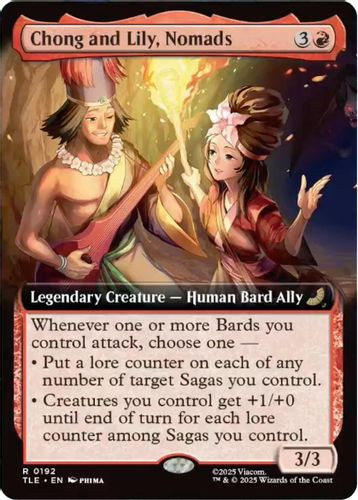[TLE-0192](R) Chong and Lily, Nomads (Extended Art) (Foil)