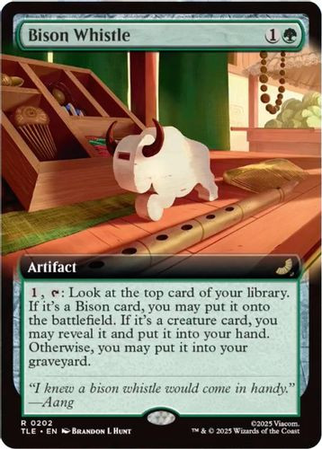 [TLE-0202](R) Bison Whistle (Extended Art) (Foil)