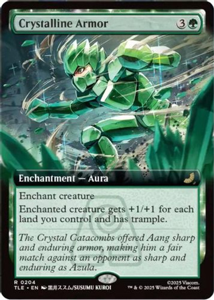 [TLE-0204](R) Crystalline Armor (Extended Art) (Foil)