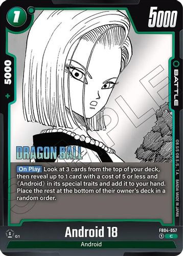 [FB04-057](C) Android 18 {SB-02}
