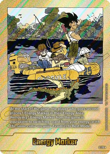 [E-079] Energy Marker {SB02-Manga Booster 02} {1 Star Alt Art} {Foil}