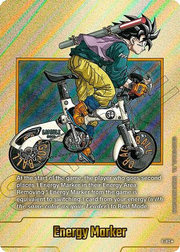 E-082] Energy Marker {SB02-Manga Booster 02} {1 Star Alt Art