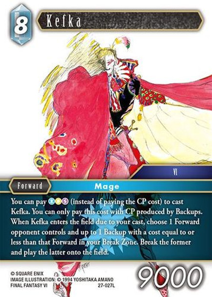 [27-027](L) Kefka (Foil)