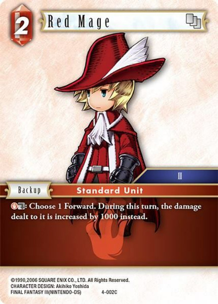 FF04-002C Red Mage