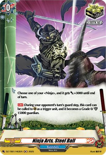 [DZ-TB01/H63EN](H) Ninja Arts, Steel Ball (Holo)